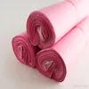 20 * 35 cm Pink Poly Mailer Envío Plastic Packaging Bolsas Productos por correo por mensajero Suministros de almacenamiento Correo Paquete autoadhesivo Paquete Pouch Lote