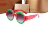 luxury Designer Sunglasses Sun Glasses Round Fashion pc Frame Glass Lens Eyewear For Man Woman With Original Cases Boxs Mixed Color