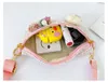 Nowe dziewczyny z kreskówek torebki księżniczki Dzieci Niedźwiedź Bunny Floral Mini Accessories Bag 2020 Change Change Wessa Messenger Torby S7597287579