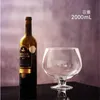 JM 2000ml 4000 ml Fest Funny Wine Glass Cocktail Cup Crystal Es Whisky Beer LJ200821