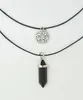 Necklace Pendants Healing Fashion Rock Crystal Healing Pointed Chakra Reiki Bead Charms Pendants Necklaces