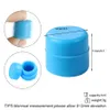 1ml Små silikonbehållare lagringsflaskor burkar DAB Wax Rökning Färgglada EC-Friendly Pipe Containers