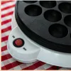 صانعي الخبز Maruko Machine Machine Hosehold Takoyaki Maker Octopus Balls Grill Pan Professional Cooking Tools12787