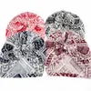 Мода Print Kids Turban Hijab Caps Musland Baby Wrap Head India Hats Boy Girls Soft Headtie Bonnet 1-4 года
