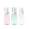 6 pcs 100 ML Bouteilles De Pulvérisation En Plastique Rechargeable Parfum Alcool Hydratant Liquide Bouteille Rose Bleu Chear Couleur Livraison gratuite