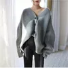 Outono inverno Coreia solta Plus Size Knitting Aberto Stitch Sexy Batwing Manga Cashmere Camisola Mulheres Pullover Z063 201130