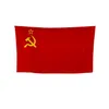 Radzieckie Związku Flagi Banery Niezależność 3x5FT 100D Poliester Sport Szybka Wysyłka Żywe kolor z dwoma mosiądzowymi przelotkami