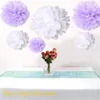 Wholesale-34 Colors 20inch (50cm) Giant Tissue Paper Pom Poms Flowers Balls Hanging Wedding Baby Shower Birthday Party Decorations1 Decorati