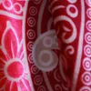 rose color peacock shape flower flannel RED bed spread flat bed sheet BLANKET 3size1