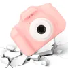 Nuovo arriva vendita calda mini fotocamera per bambini ricaricabile rosa foto riproduzione video 32 GB giocattoli per bambini bambino ragazza regalo di compleanno LJ201105