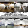 E27 LED UFO High Bay I Deformable Folding Garage Lamps Super Bright Industrial Lighting 60W 80W 100W Industrial Lamp för lager