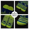 2021 Men Outdoor Trail Running Socks with Star Print Training Fitness Road Racing Cycling Socks Breathable Elastic Sport Sock Y1222