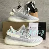 Warehouse In US 2021 Men Women Running Shoes 3M Cinder Zebra Tail Light Reflective Static Cream White Sports Shoes Size 36-46 With Half Box