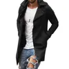 Men's Trench Coats 2021 Autumn Men Coat Jacket Slim Fit Plus Size Black Outwear Business Long Windproof Overcoat Jackets Windbreaker