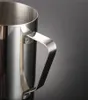Paslanmaz Çelik Süt Frothing Sürahi Espresso Kahve Sürahi Barista Craft Kahveler Latte Sütleri Köpükleri Sürahi Yeni Varış 15mg4 L1