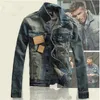 Vestes pour hommes TJWLKJ automne hommes Denim manteau de haute qualité Cowboy à la mode mode Bomber Jean veste rétro décontracté mince Streetwear1