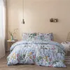 Hohe Qualität 3D gedruckte Blumen Bettwäsche Sets Twin Queen King Size Kissenbezug Quilt Cover Drei-teilige Set Cover-Marke Bett Bettdecken Sets Chic