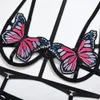 Ellolace Sexy Butterfly bielizna pusta stanik i majtki