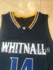 14 Tyler Herro Jersey Whiall High School College Basketball Jerseys Blue White Sport Shirt Top Quality S-XXL Rare