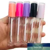 5ML 10/50 Pcs Empty Lip Gloss Bottle,Pink Cap DIY Plastic Lipgloss Tube,Beauty Cosmetic Packing Container