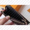 M69421 RECTO VERSO CARD HOLDER Case Key Pouch Cles Wallet المنظم النساء زيبي محفظة نسائية للعملات المعدنية حقيبة سحر