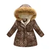 Veste d'hiver chaude pour filles veste en coton manteau papillon filles fleur à capuche vêtements d'extérieur de Noël vêtements pour filles DC149 LJ201017