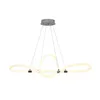 Żyrandole 360 ​​stopni LED żyrandol oświetlenie nieregularne w kształcie jadalni sypialnia sufitowa wisząca światło wewnętrzna nowoczesna lampa wisząca