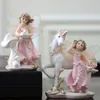 Unicorn Flower Fairy Girl Desktop Counter Soft Decoration For Girlfriend Ami Friend Decoration Accessoires Home Decor 2012121317622