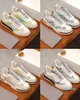 2022 Yeni Moda Lüks Tasarım Beyaz erkek kadın Rahat Ayakkabılar Renkli Mektup Baskı Düz ​​Sneakers Klasik Açık Erkekler Sneakerss