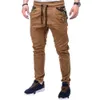 Pantalons pour hommes Mens Large Camouflage Couture Ceinture Ceinture Casual Couleur Correspondant Style Joggers pour Men278t