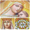 AZQSD 5D Diamond Painting Icon Religie Rhinestones Special Gevormde Boor Full Kits Diamond Mozaïek Handwerk DIY Crystal Gift 201112