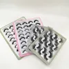 9 pairs lash book handmade mink lashes extension dramatic eyelash fluffy eyelashes book makeup eyes cilios8003051