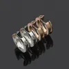 Stainless steel fashion Grooved gear Stud Earrings earrings gold and silver female earrings for woman jewelry3359149