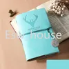 Journal NotePads 80 Sheets Paper Vintage PU Leather Note Book Handmade Travel Diary Sketchbook Student Gifts