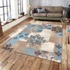 Ny nordisk stil mattor för vardagsrum Sovrum Soffa Coffee Table Bedside filt moderna hushållsmattor 3d tryck matta och matta