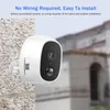 كاميرات Evkvo 1080P مصغرة بطارية الطاقة الشمسية كاميرا في الهواء الطلق IP67 للماء IP WIFI 2MP PIR مراقبة الأمن CCTV1