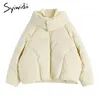 Women's Down & Parkas Syiwidii Pink Winter Jacket Women Oversized Loose Autumn Ladies Coats Harajuku Korean Fashion 2021 Streetwear Warm Out