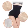 Plus size alta cintura mulheres emagrecimento controle calcinha corpo shaper corporal elevador com timmudim cueca shapewear briefs 201222