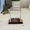 Новый дизайн Newtons Cradle Fun Steel Balance Balls Physics Наука Наука Деревянный стол DIY Украшения Аксессуар