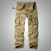 army camo combat męskie spodnie ładunkowe