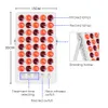 2021 المحمولة الأحمر الصمام الفوتون العلاج ضوء الجلد الجمال الجسم العناية بالجهاز 660nm 850nm أدى الإضاءة العلاج PDT الجلد تجديد الجهاز DHL F