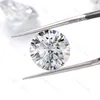 6.5mm GRA DEF VVS1 1CARAT PASS LAB GROUW MOISSANITE DIAMANTE TESTER ROND CUT CUT LOSSE GEMSTONEN FACTIELE GEHEEL