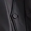 Femmes Cuir Faux Lautaro Printemps Automne Noir Trench-Coat Surdimensionné pour Femmes Manches Raglan Revers Lâche Casual Élégant Mode Coréenne 220919