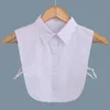 Boogbladen formele revers nep kraag voor vrouwen trui blouse tops verwijderbare herenhemd afneembare halve kragen accessoires fred22