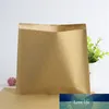 100pcs Brown Kraft Paper Bags Bread Fries Oil proof Food Packing Bag Party Fast Food Wrap Bag Bar Restaurant Supplies