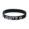 1PC GOT7 We gaan siliconen armband geweldig voor muziekfans om te laten zien hoe u uw idool ondersteunt