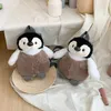 Cute Penguin Plush Plecak Dla Dziewczyny Pluszowa Torba Na Ramię Prezent Urodzinowy Dla Dziewczyn Miękkich Małe Torby