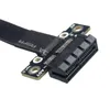 Connecteurs de câbles informatiques ADT-Link R11SF PCIe 3.0 x1 au câble d'extension EMI Blindage 8G / BPS PCI Express Card Extender R