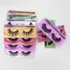 Nerzwimpern Flutty Fake Lashes mit Bürstenverlängerung Natrual Thick Eye Lashes 3D False Lashes 40 Styles CS01CS10 M01M09 2029 8435872