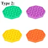 1 pezzo!!!Giocattolo sensoriale Push Bubbles Board Spremere Dito Divertimento Gioco di bolle Autismo ADHD Ansia Sollievo dallo stress E1222021231672